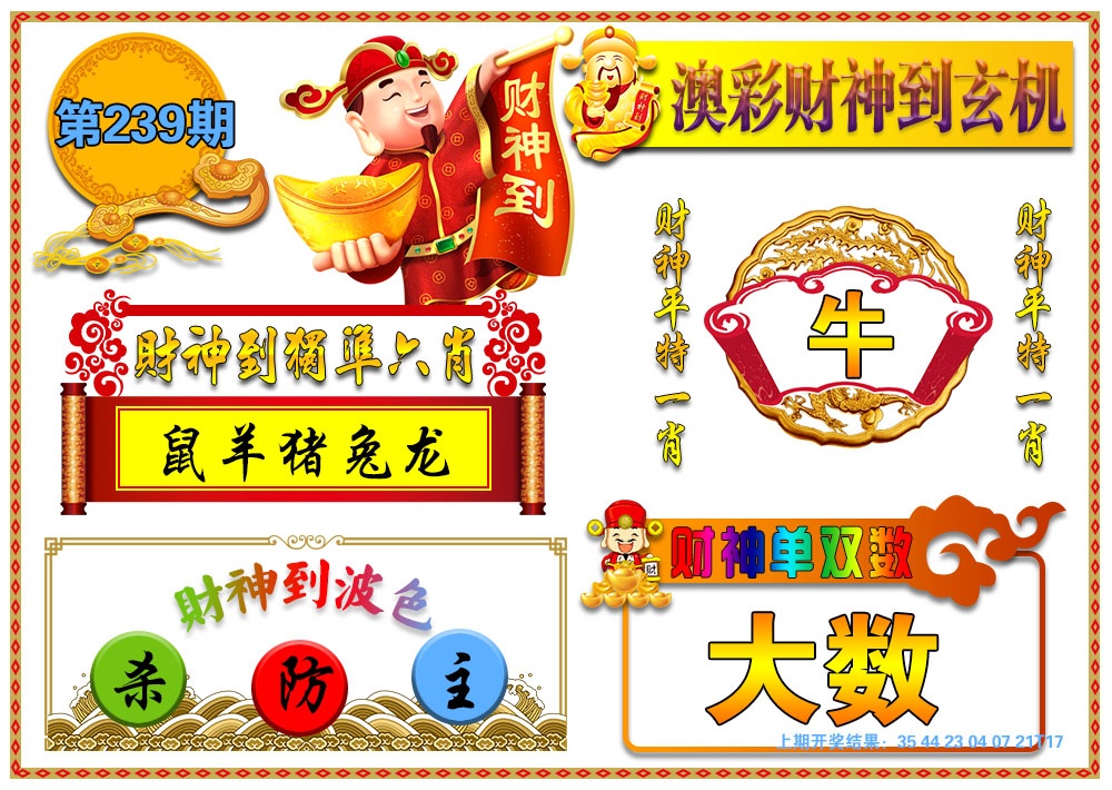 鸿运财神到……